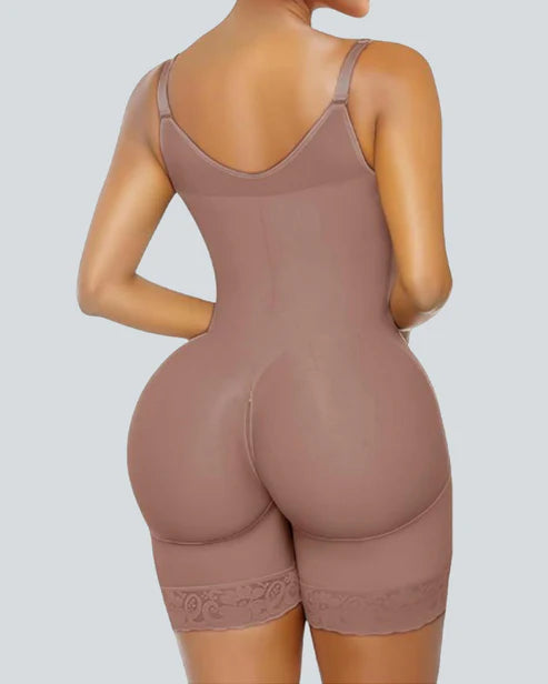 Tummy Control Butt Lifter Shaper with Zipper Crotch Fajas Colombianas