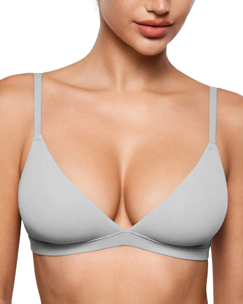 ✨LAST DAY BUY 1 GET 1 FREE🎁Friendly SeamlessDeep V Triangle Bralette Bra