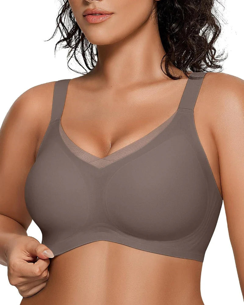 Womens Wireless Bras VMesh Comfortable BraletteSupportive