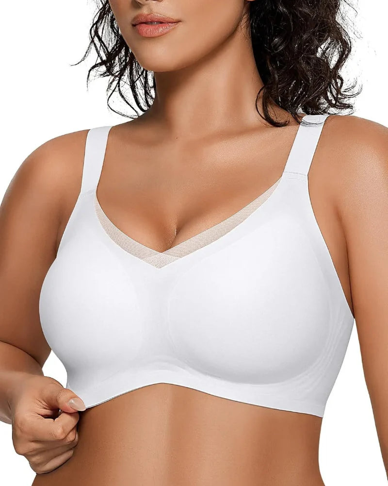 Womens Wireless Bras VMesh Comfortable BraletteSupportive