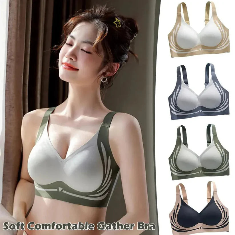 2026 New 🌸Buy 1 get 1 Free🌷50% Off💥PACK OF 3 Powerful Push-Up Seamless Bra