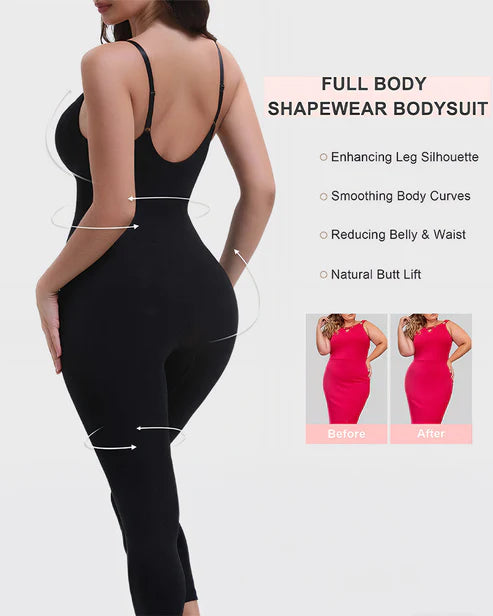 Full Body Shaper High Waisted Tummy Control Bodysuit