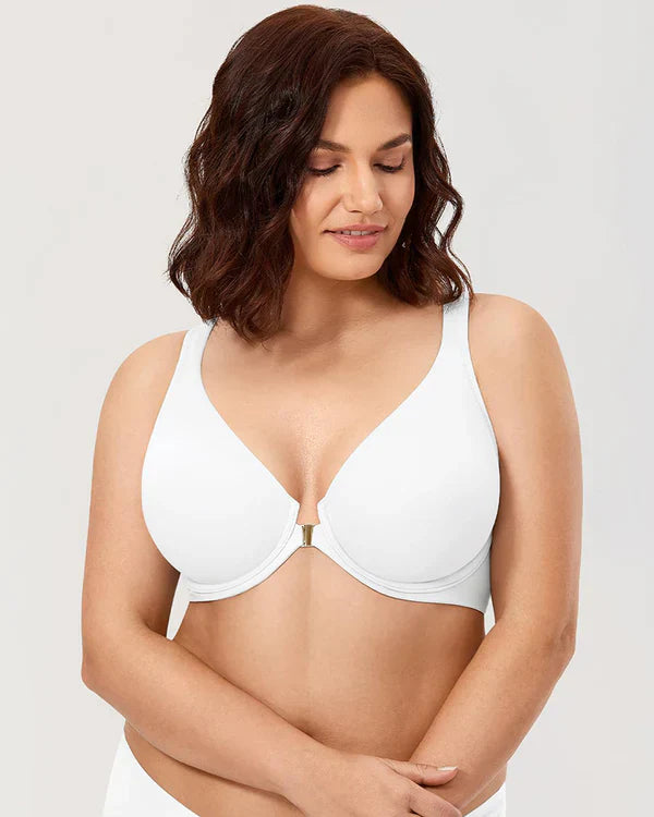 Women's Front Closure Bras Plus Size Underwire Unlined Back