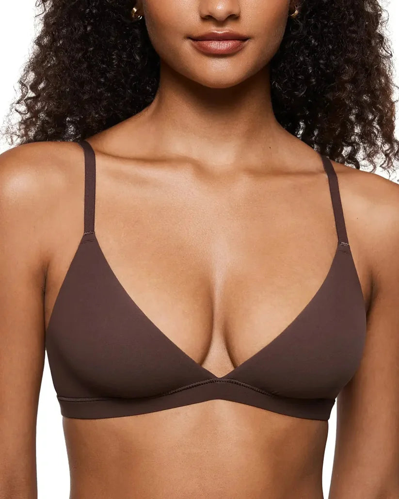 ✨LAST DAY BUY 1 GET 1 FREE🎁Friendly SeamlessDeep V Triangle Bralette Bra